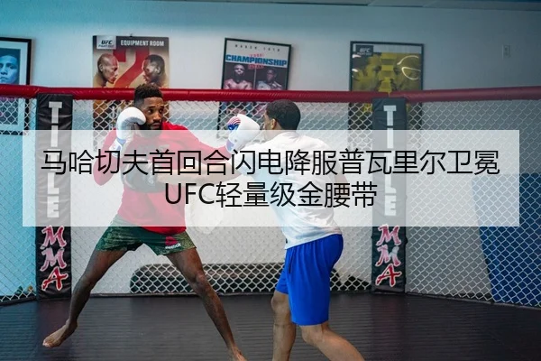 马哈切夫首回合闪电降服普瓦里尔卫冕UFC轻量级金腰带